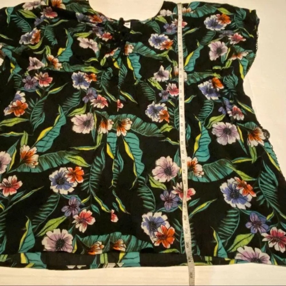 Old Navy Floral Swimsuit Beach Cover-Up Women’s XL - Picture 6 of 8